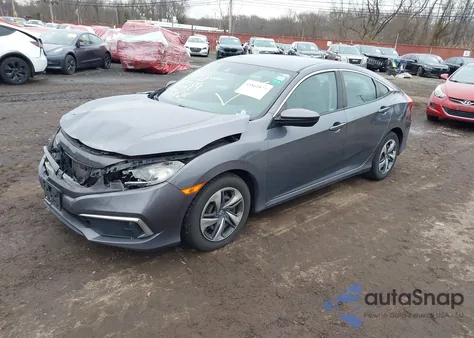 2019 Honda Civic Lx z USA, uszkodzony, nr VIN 2HGFC2F64KH547118